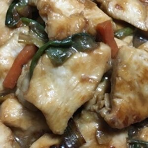 ご飯がすすむ♫鶏むね肉のオイスターマヨ